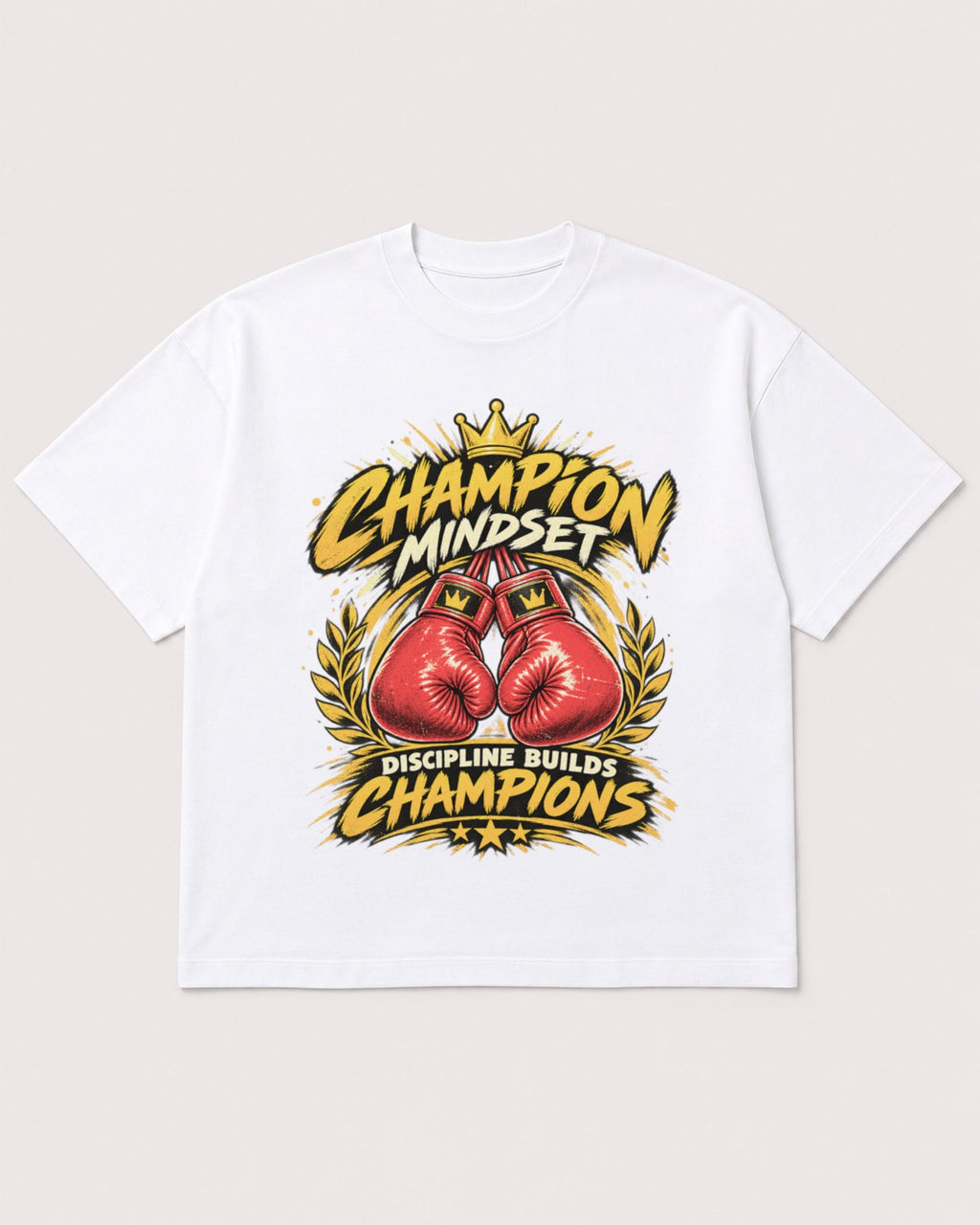 Mockup Boxy Heavyweight Tee White product