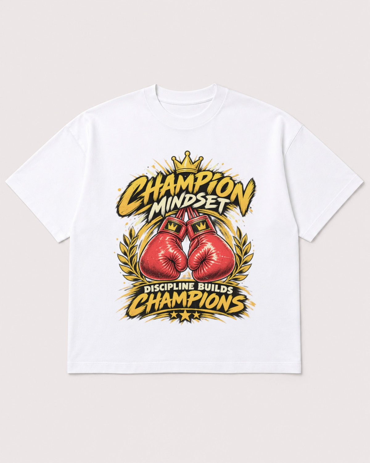 Mockup Boxy Heavyweight Tee White product