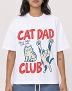 Mockup Boxy Heavyweight Tee White female close-up 36
