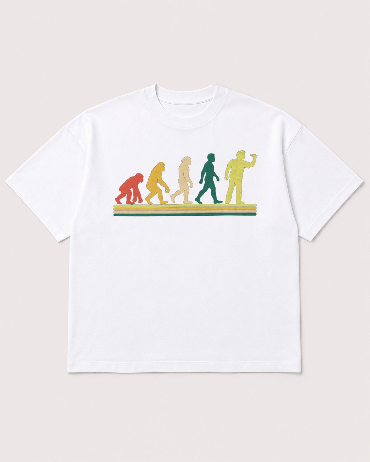 Mockup Boxy Heavyweight Tee White product