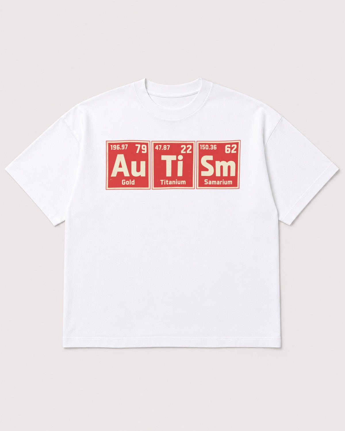 Mockup Boxy Heavyweight Tee White product