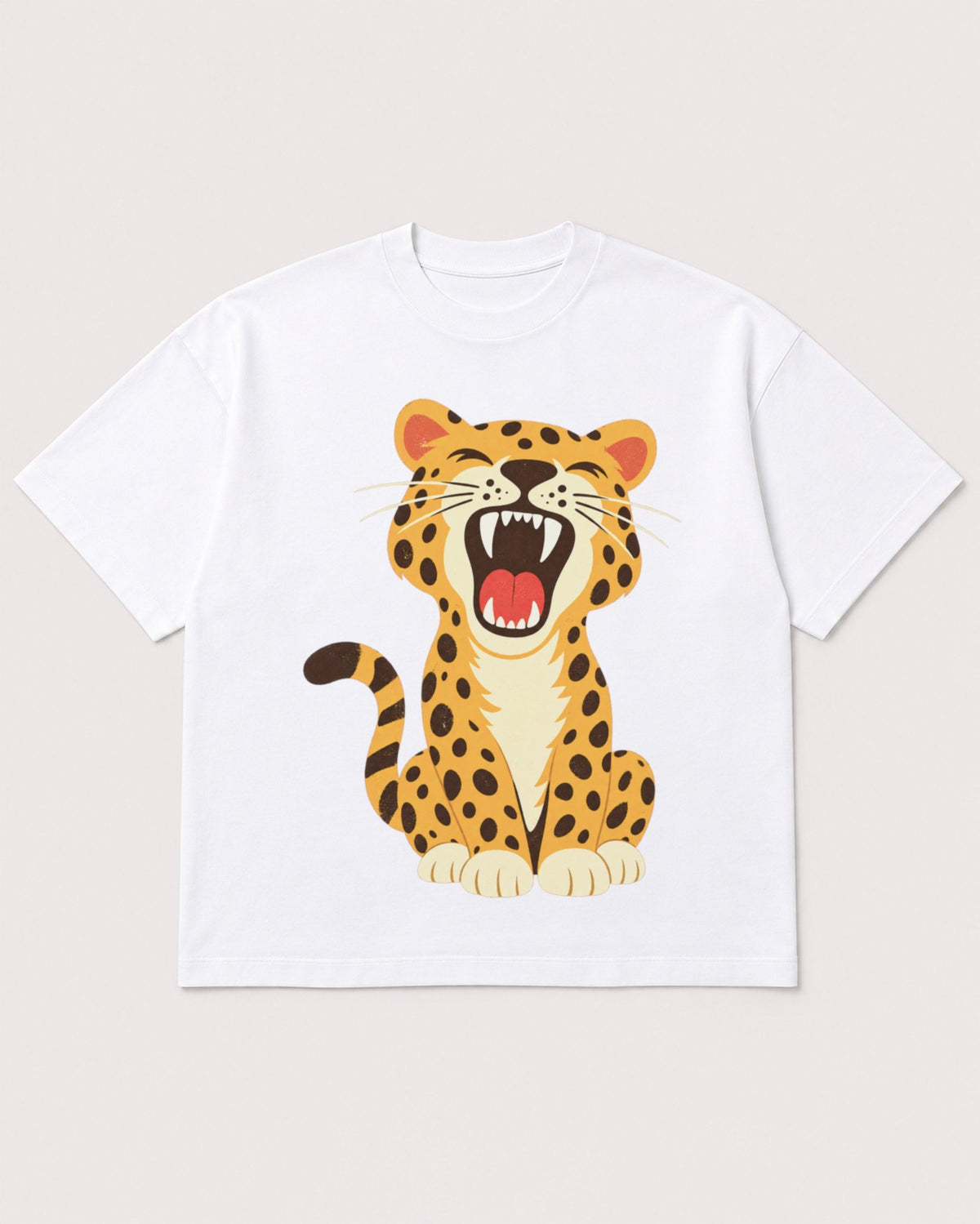 Mockup Boxy Heavyweight Tee White product