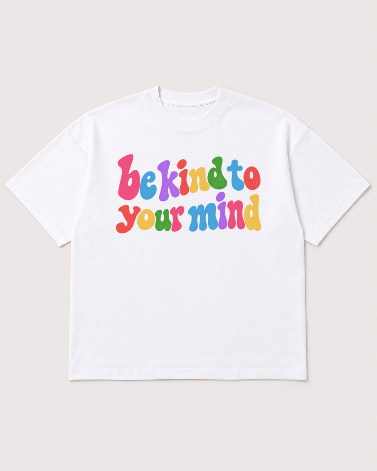 Mockup Boxy Heavyweight Tee White product