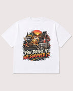 Mockup Boxy Heavyweight Tee White product