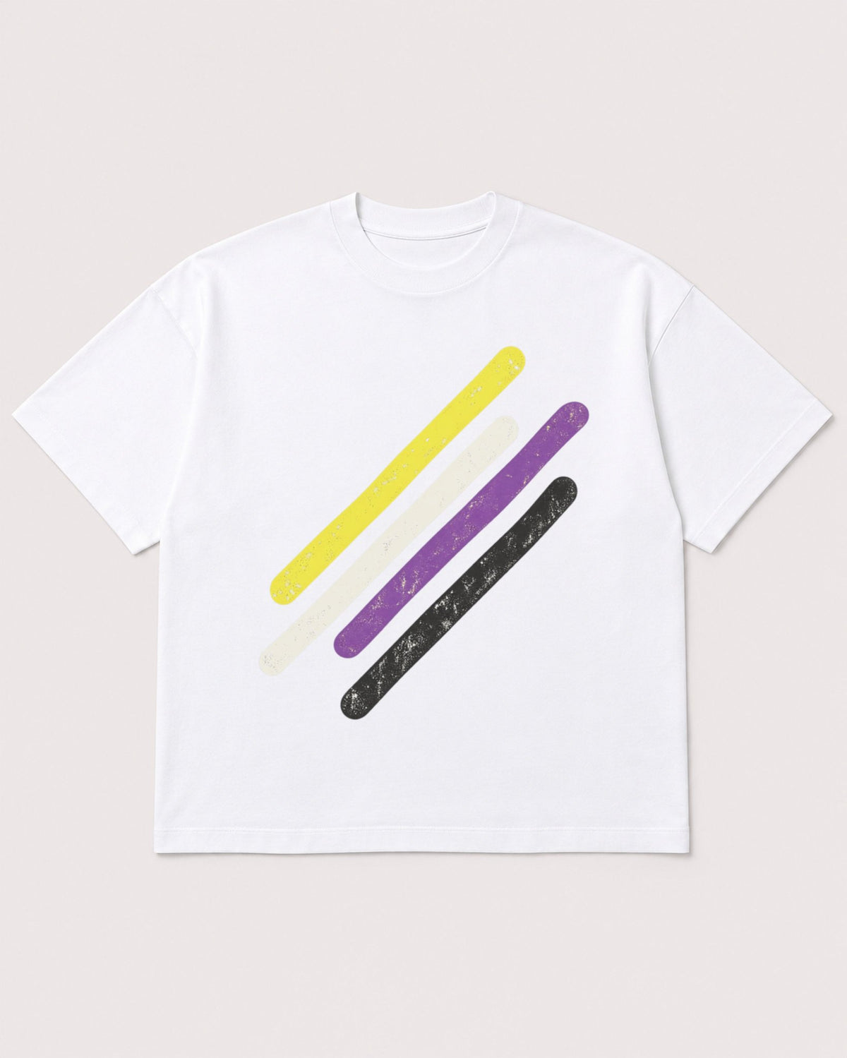 Mockup Boxy Heavyweight Tee White product