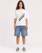 Mockup Boxy Heavyweight Tee White female full-body 06