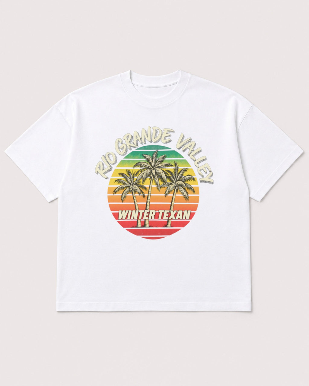 Mockup Boxy Heavyweight Tee White product