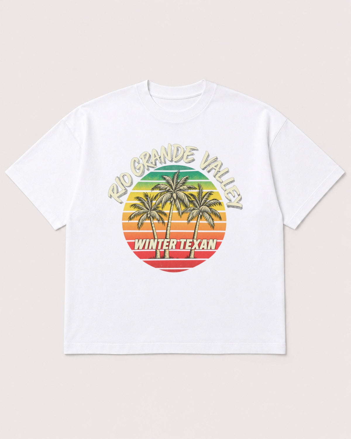 Mockup Boxy Heavyweight Tee White product