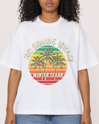 Mockup Boxy Heavyweight Tee White female close-up 05