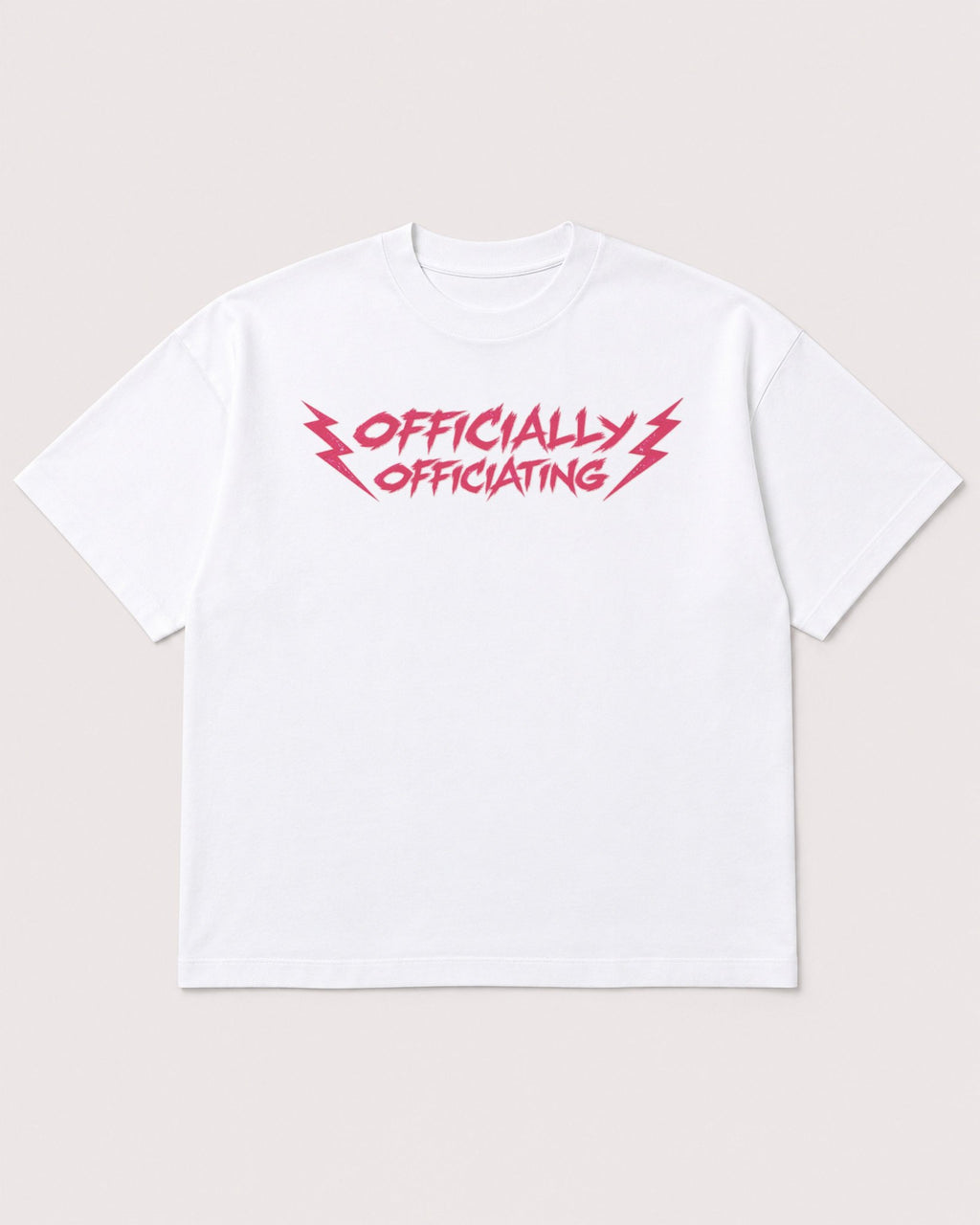Mockup Boxy Heavyweight Tee White product