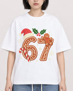 Mockup Boxy Heavyweight Tee White female close-up 11