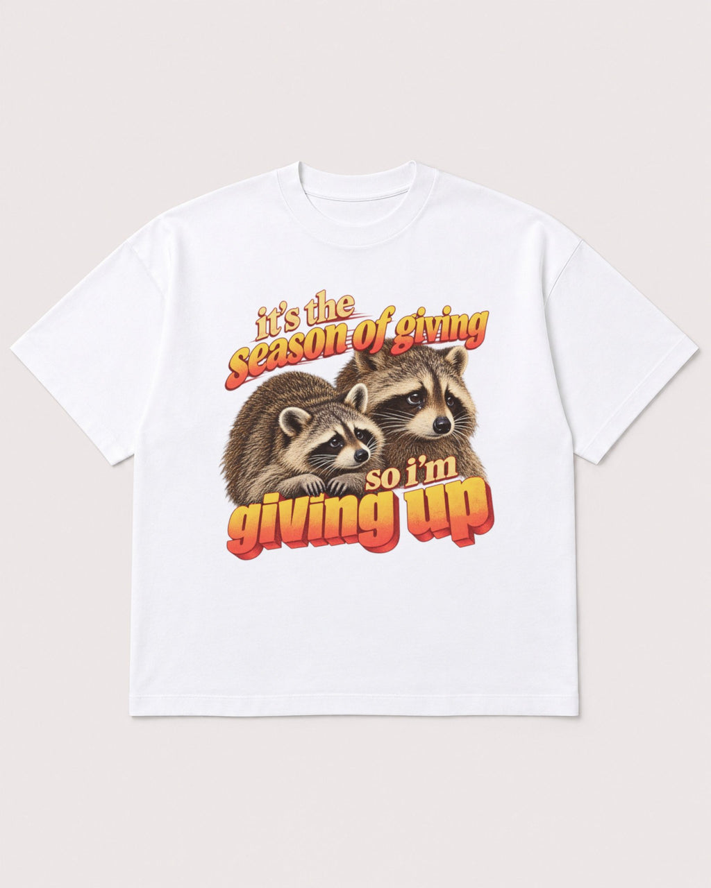 Mockup Boxy Heavyweight Tee White product