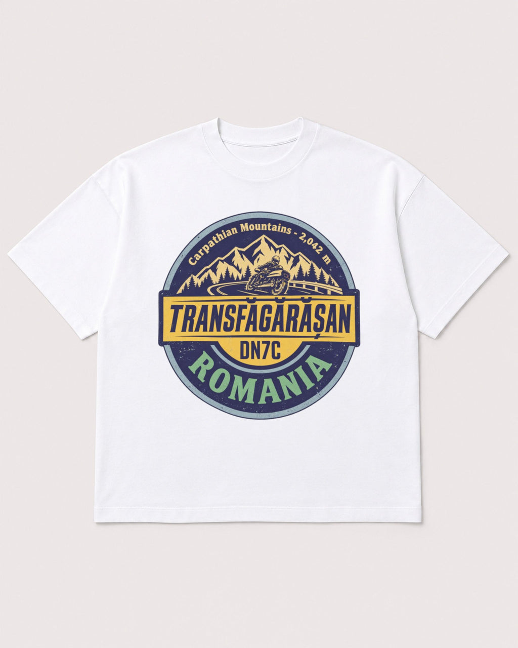 Mockup Boxy Heavyweight Tee White product