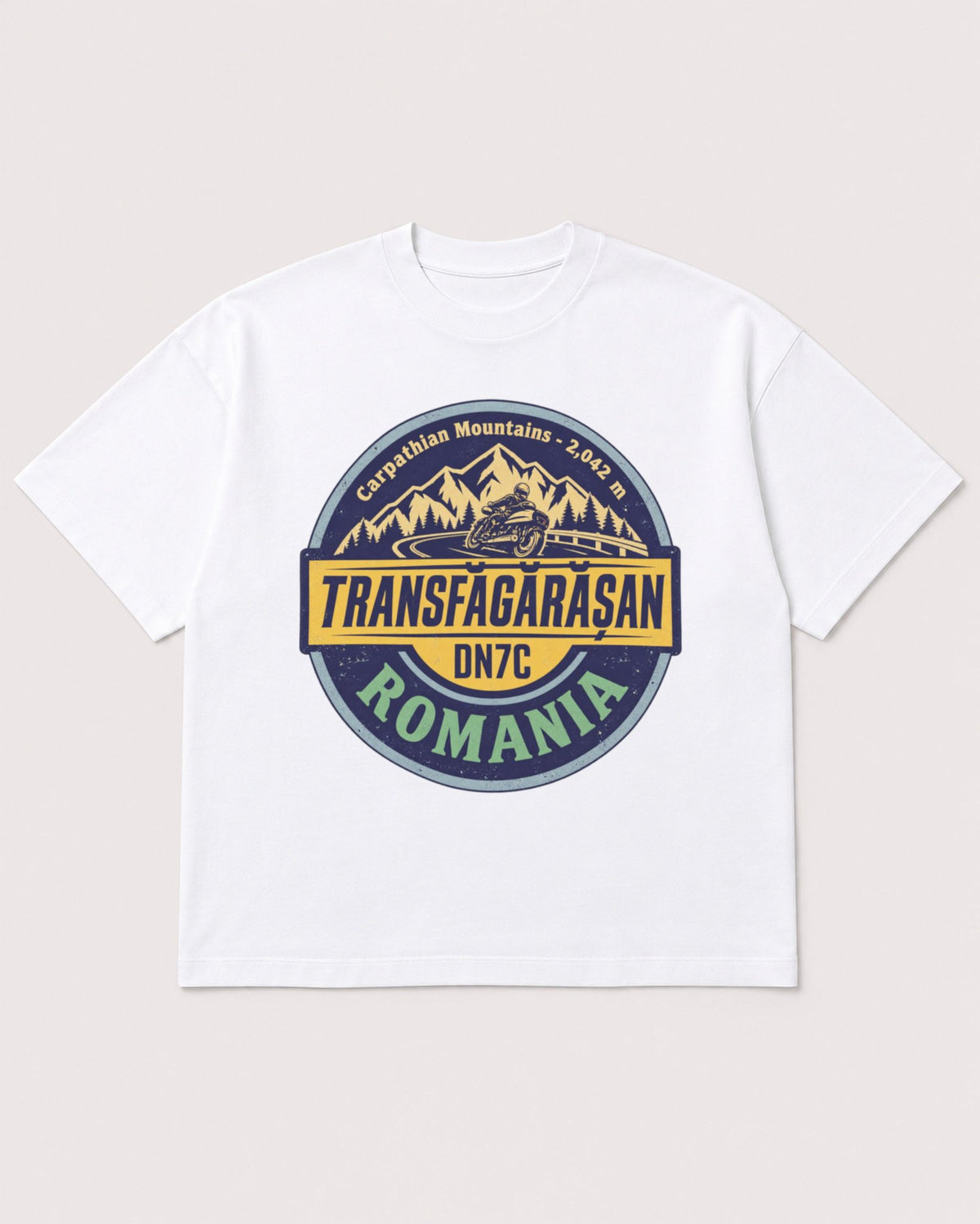 Mockup Boxy Heavyweight Tee White product
