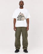 Mockup Boxy Heavyweight Tee White male full-body 44