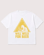 Mockup Boxy Heavyweight Tee White product