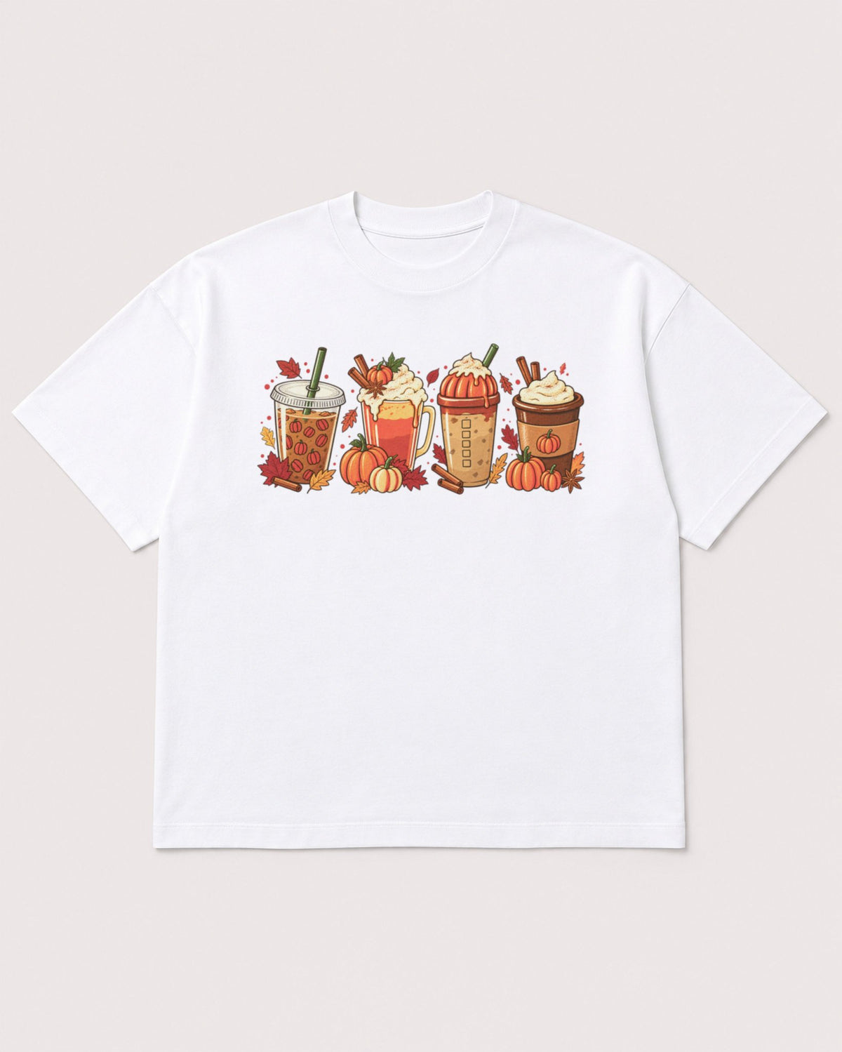 Mockup Boxy Heavyweight Tee White product