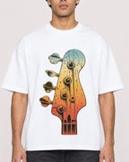 Mockup Boxy Heavyweight Tee White male close-up 10