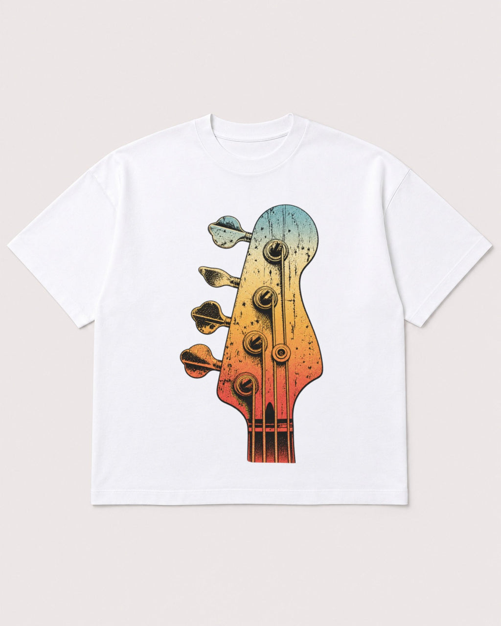 Mockup Boxy Heavyweight Tee White product