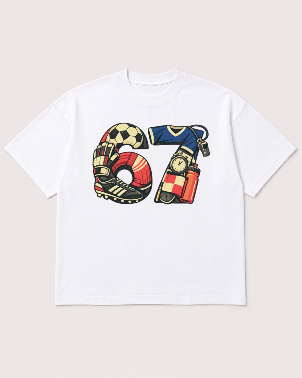 Mockup Boxy Heavyweight Tee White product