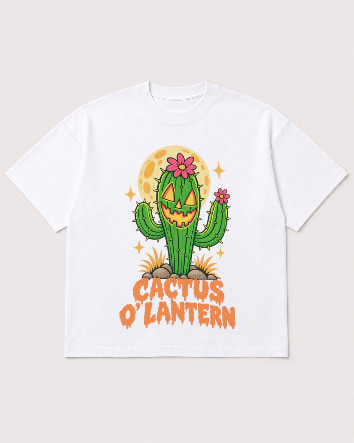 Mockup Boxy Heavyweight Tee White product