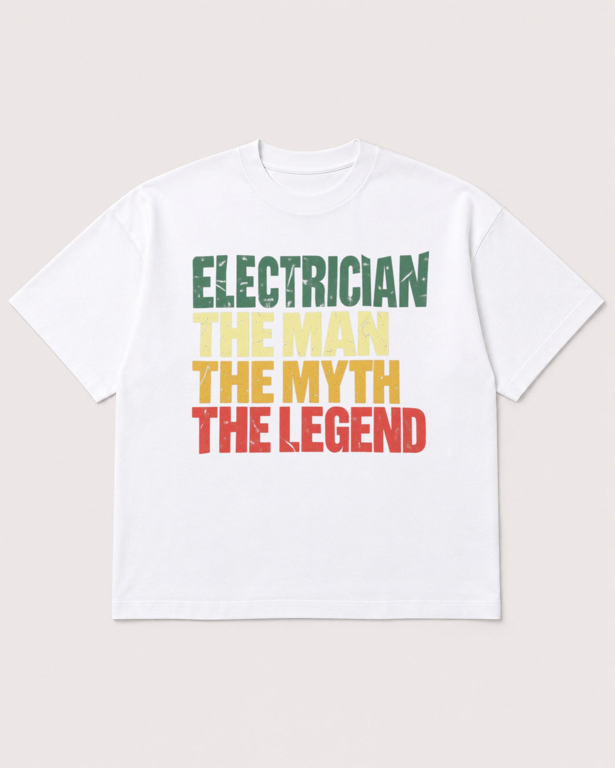 Mockup Boxy Heavyweight Tee White product