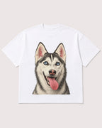 Mockup Boxy Heavyweight Tee White product