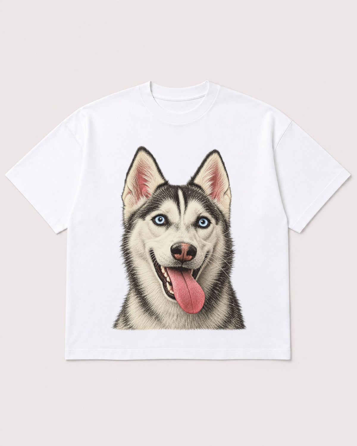 Mockup Boxy Heavyweight Tee White product