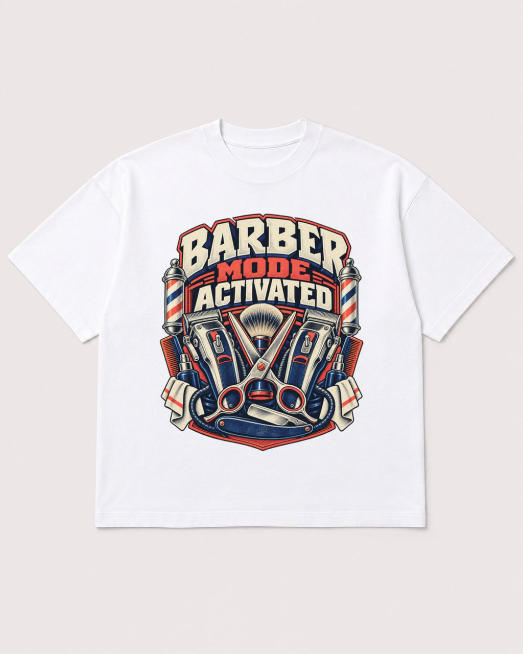Mockup Boxy Heavyweight Tee White product