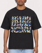 Mockup Boxy Heavyweight Tee Black male close-up 05
