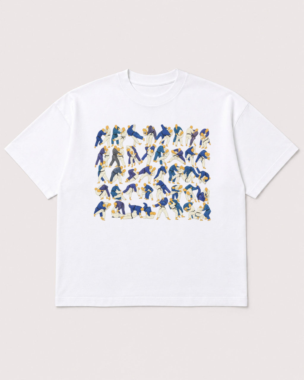 Mockup Boxy Heavyweight Tee White product