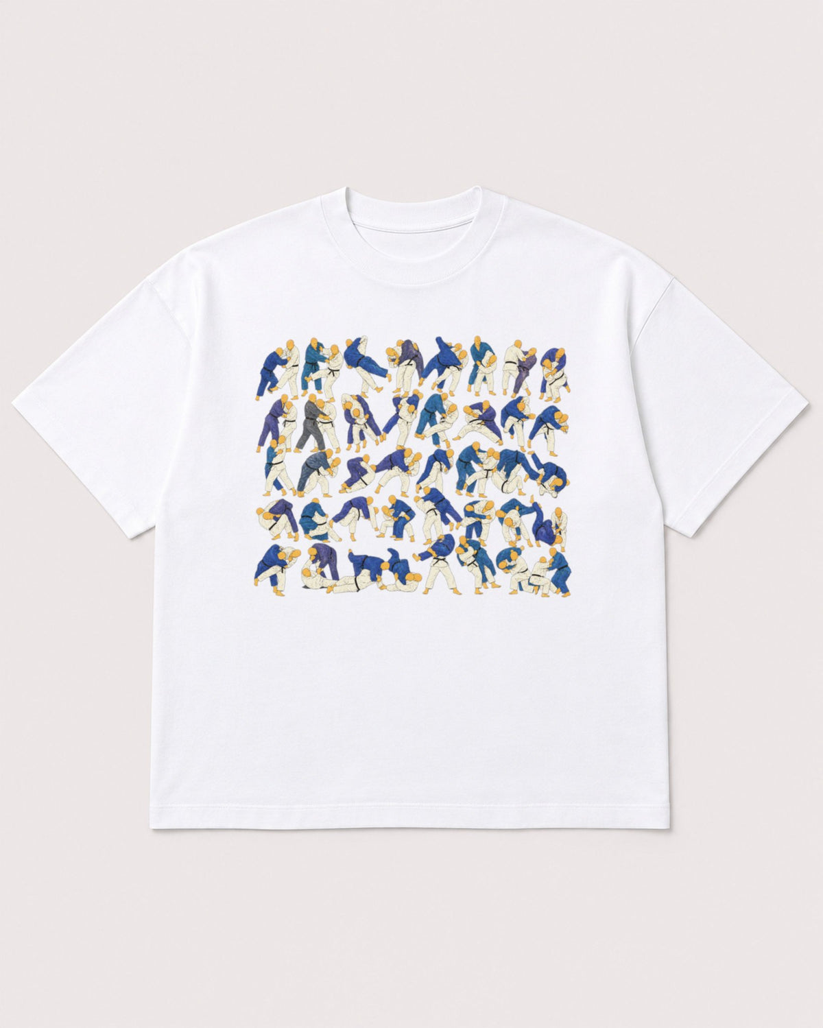 Mockup Boxy Heavyweight Tee White product
