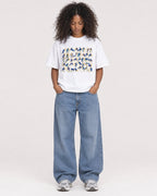 Mockup Boxy Heavyweight Tee White female full-body 05