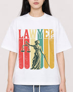 Mockup Boxy Heavyweight Tee White female close-up 01