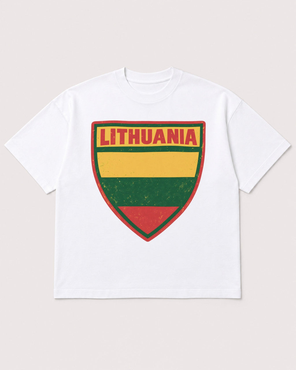 Mockup Boxy Heavyweight Tee White product