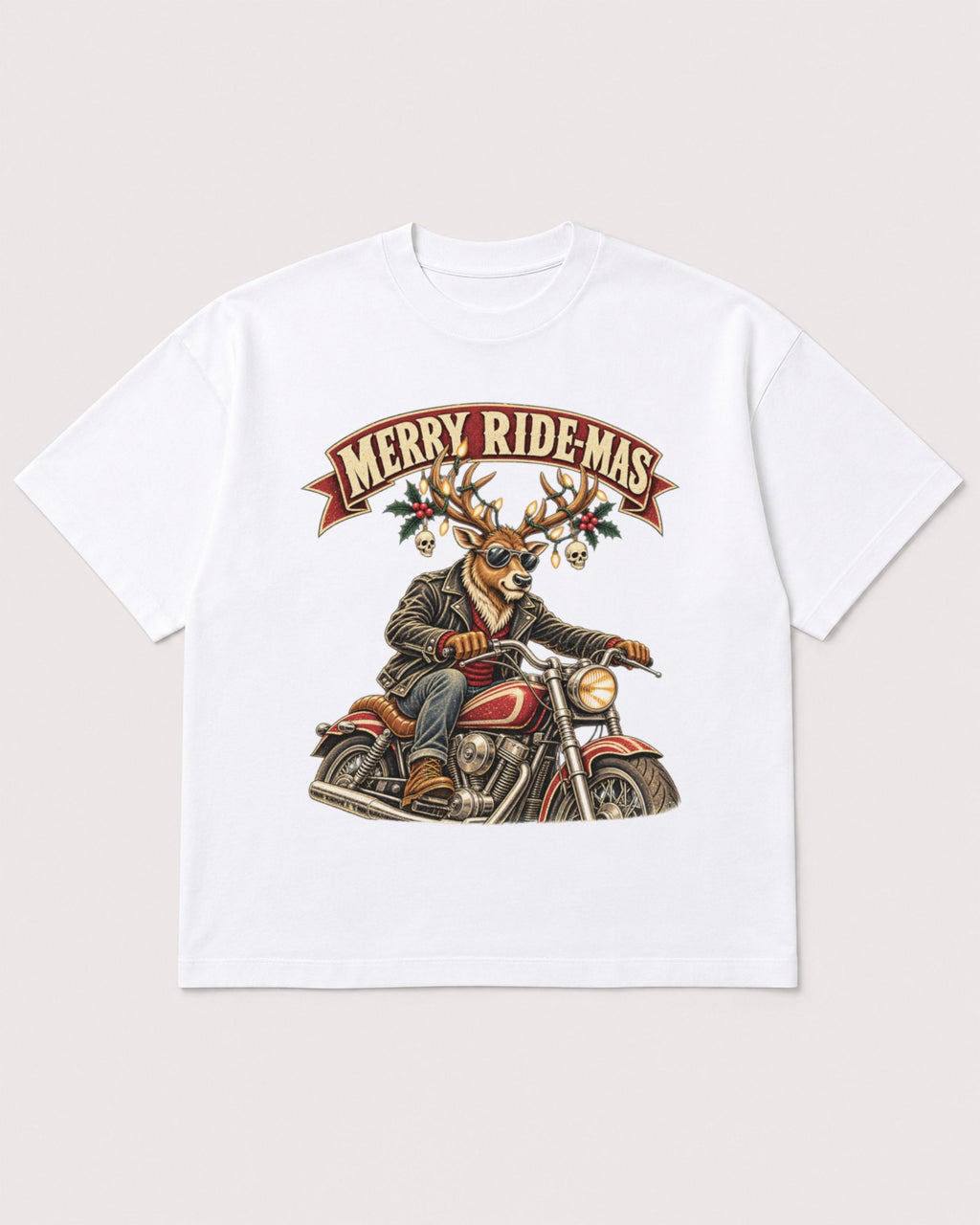 Mockup Boxy Heavyweight Tee White product