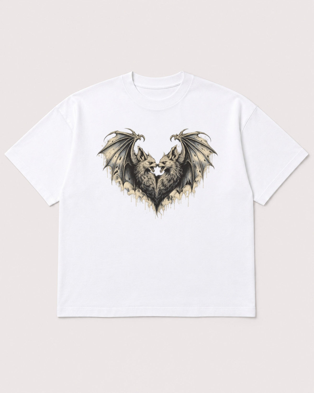 Mockup Boxy Heavyweight Tee White product