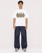 Mockup Boxy Heavyweight Tee White male full-body 16
