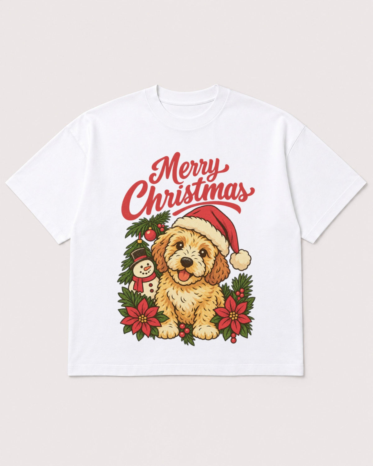 Mockup Boxy Heavyweight Tee White product