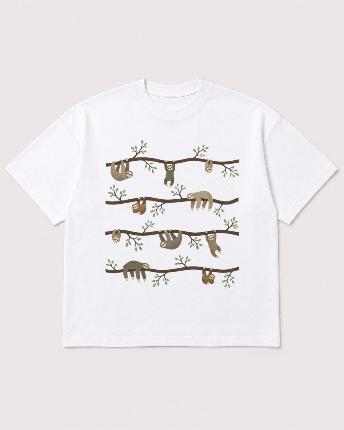 Mockup Boxy Heavyweight Tee White product
