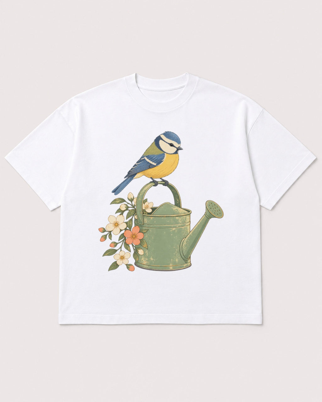 Mockup Boxy Heavyweight Tee White product