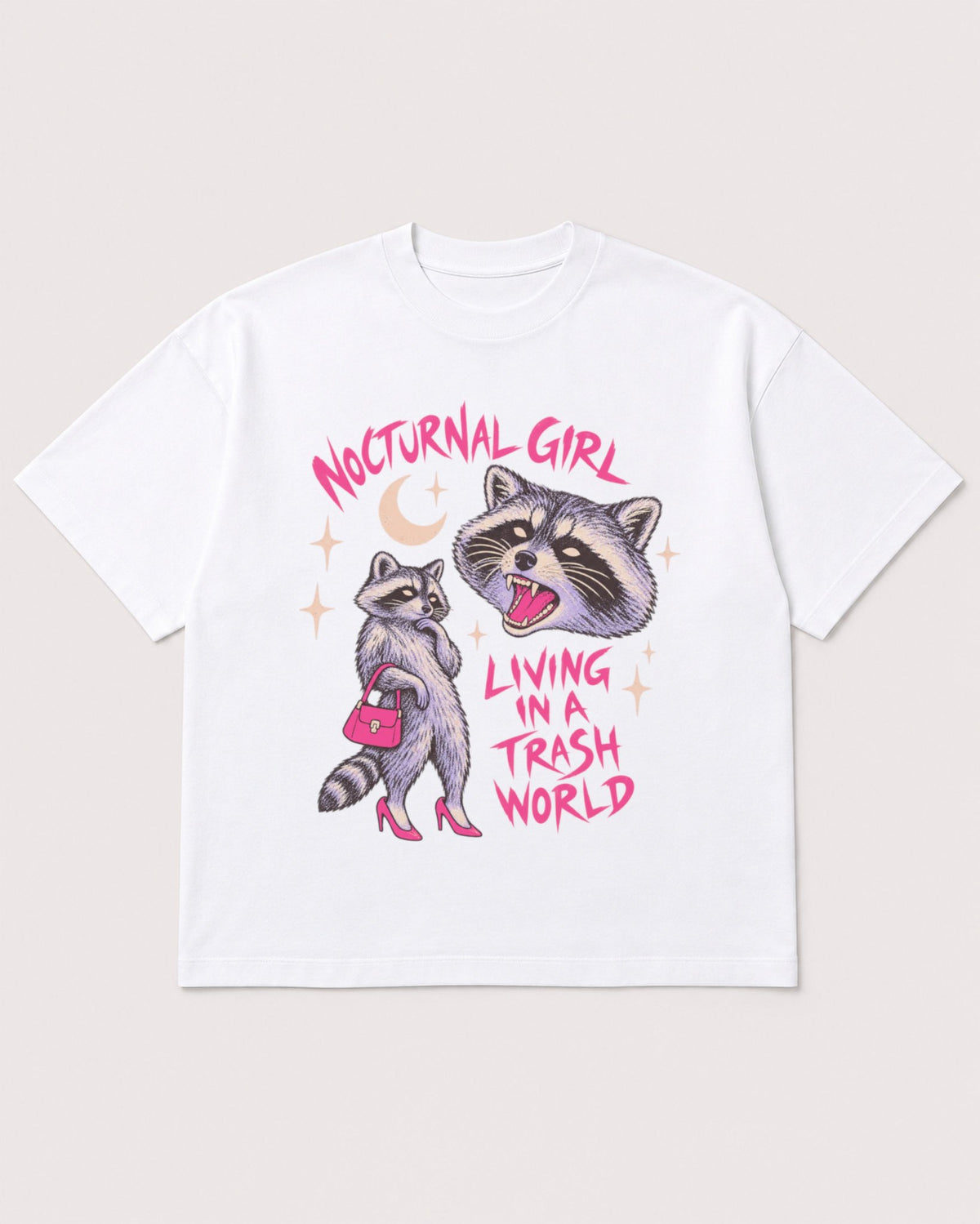 Mockup Boxy Heavyweight Tee White product