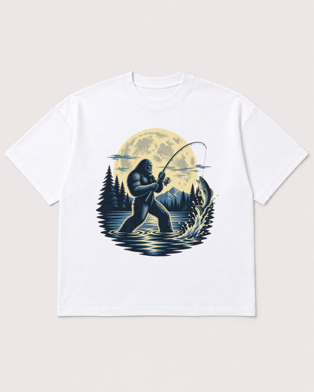 Mockup Boxy Heavyweight Tee White product