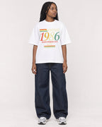 Mockup Boxy Heavyweight Tee White female full-body 04