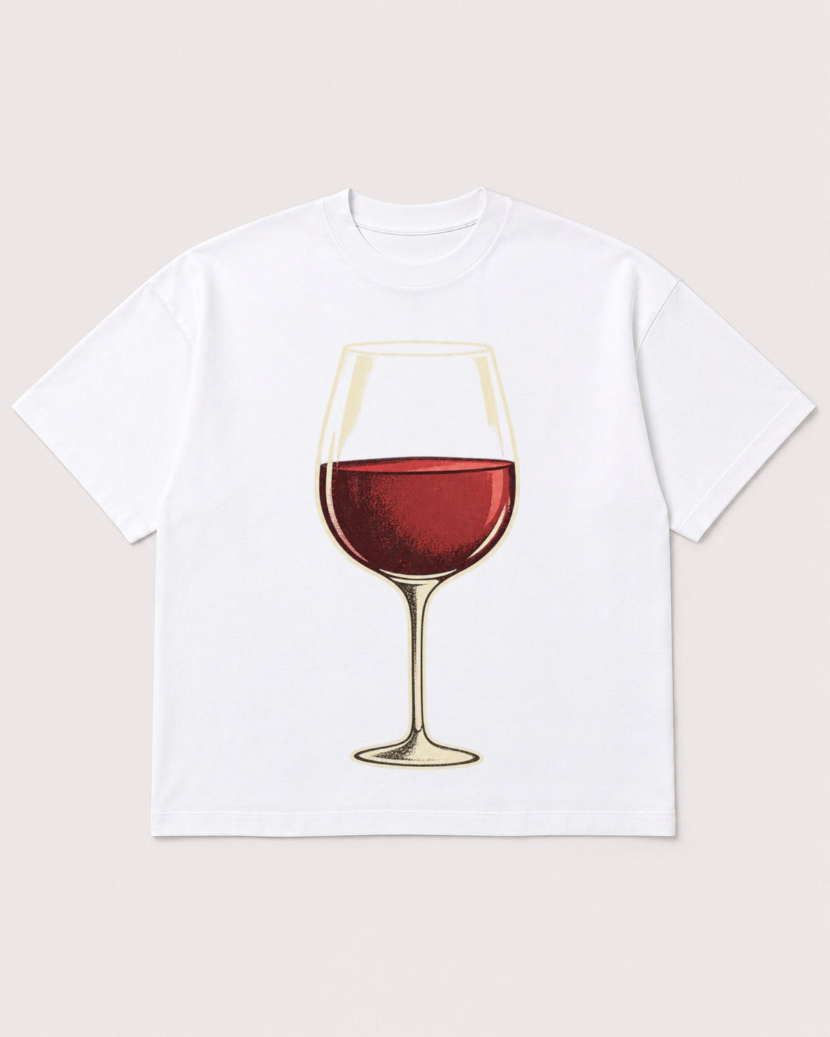 Mockup Boxy Heavyweight Tee White product