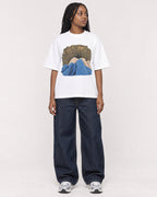 Mockup Boxy Heavyweight Tee White female full-body 04