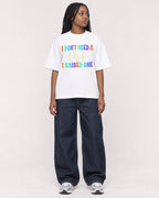 Mockup Boxy Heavyweight Tee White female full-body 04