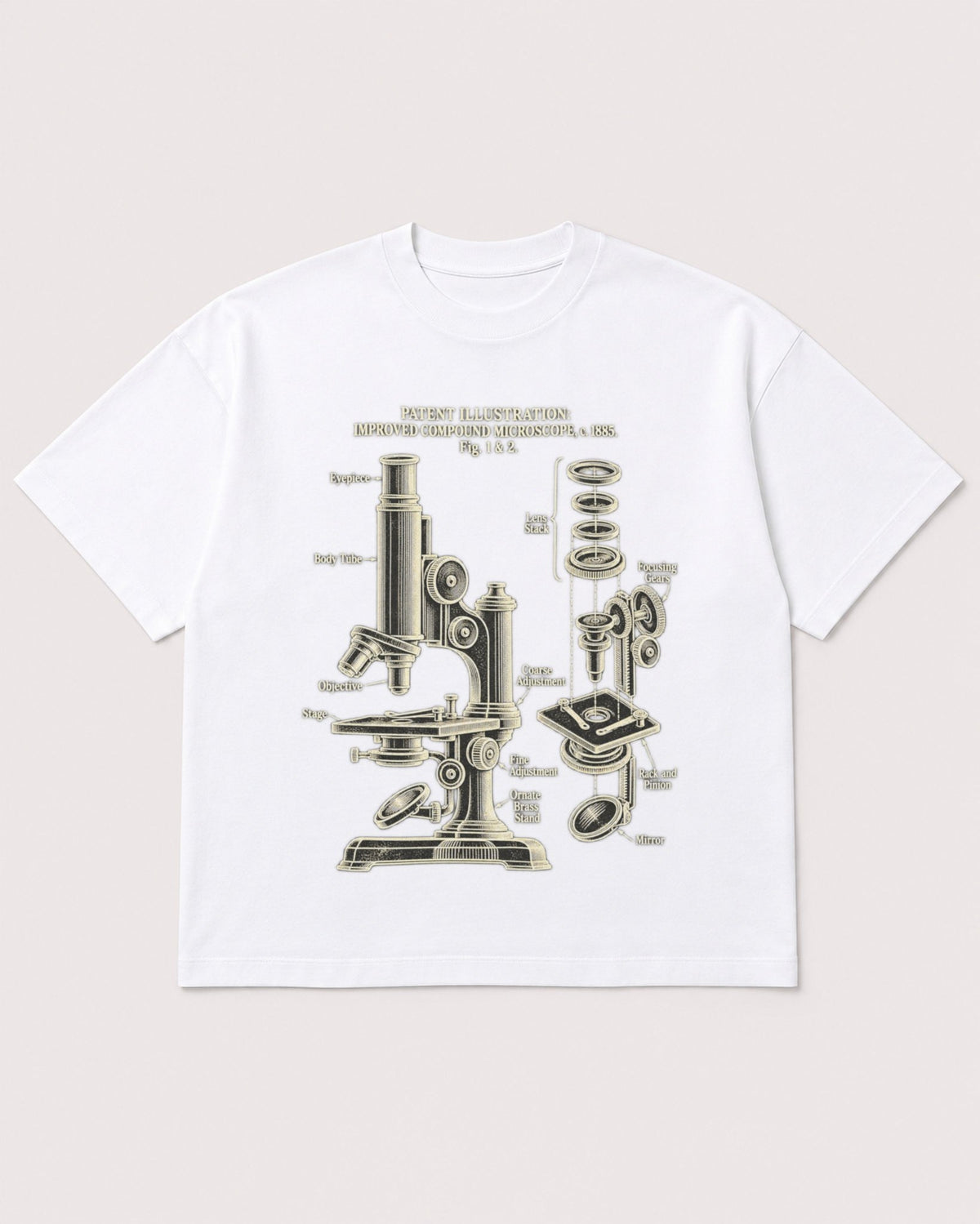 Mockup Boxy Heavyweight Tee White product