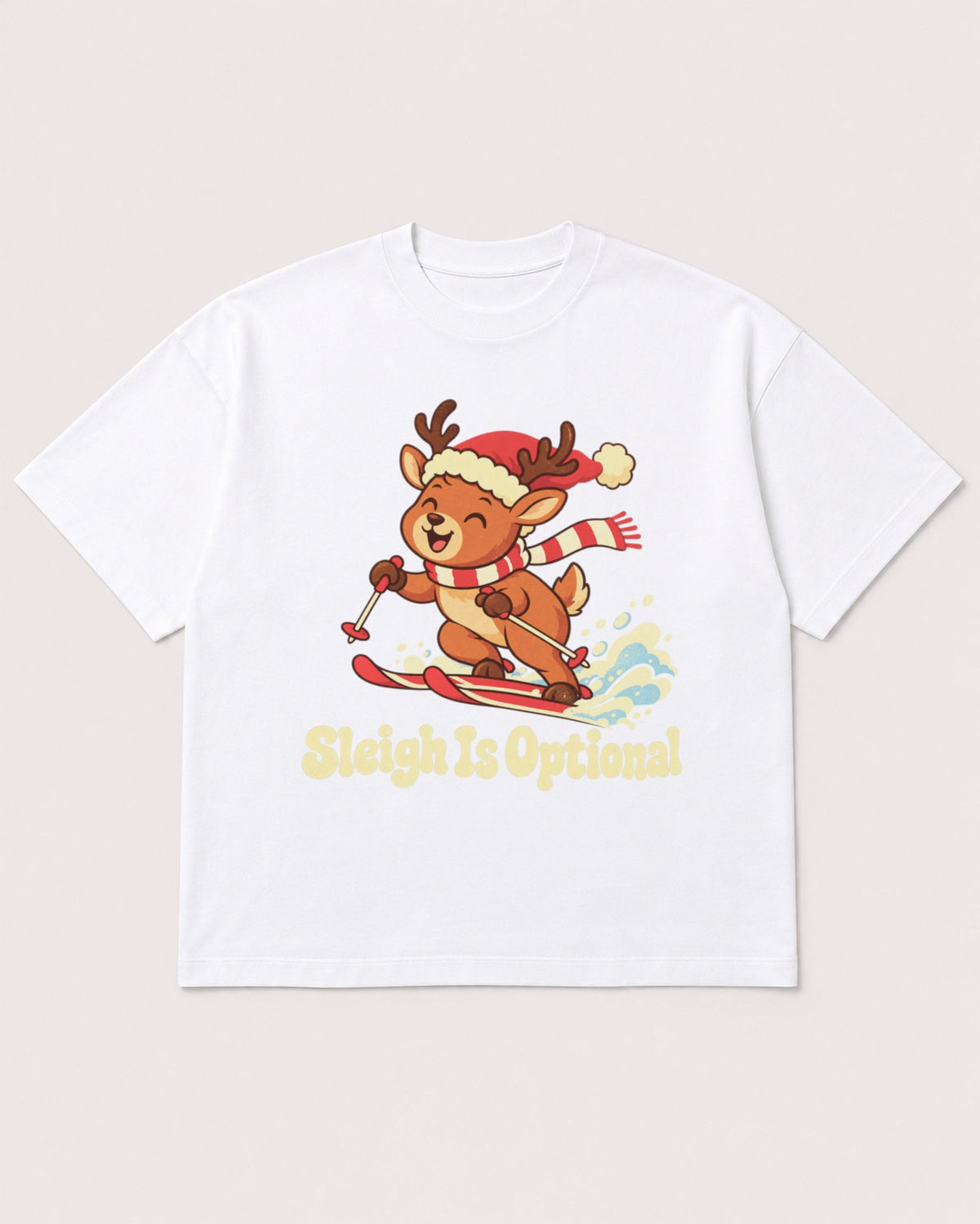 Mockup Boxy Heavyweight Tee White product