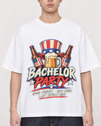 Mockup Boxy Heavyweight Tee White male close-up 01